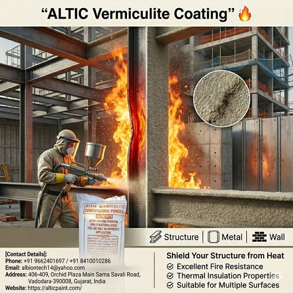 ALTIC Vermiculite CoatingA high-performance fire