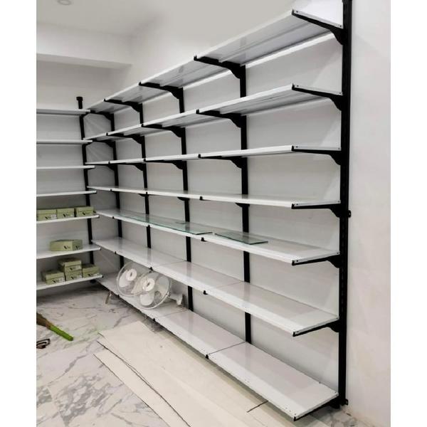 A mild steel wall mounted shop
