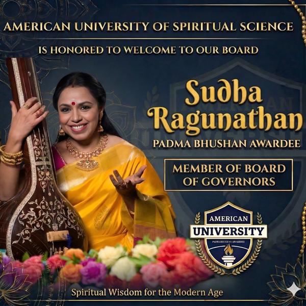Sudha ji is in our board 