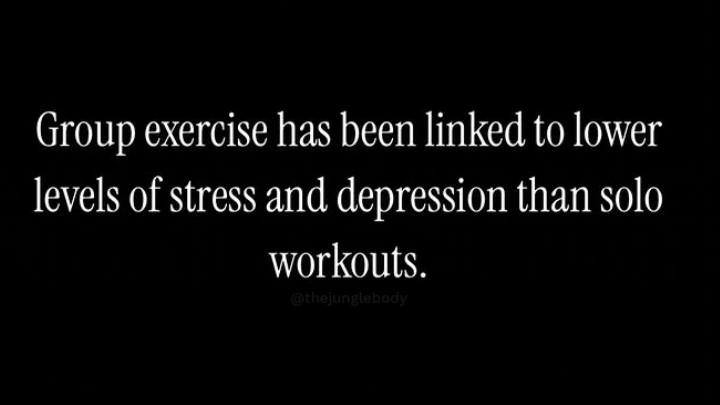 Group fitness classes keep you