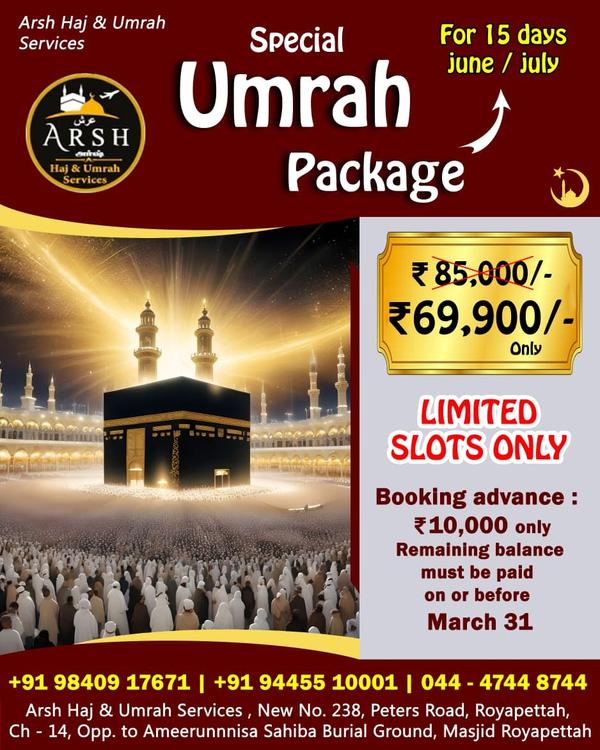 booking open now.