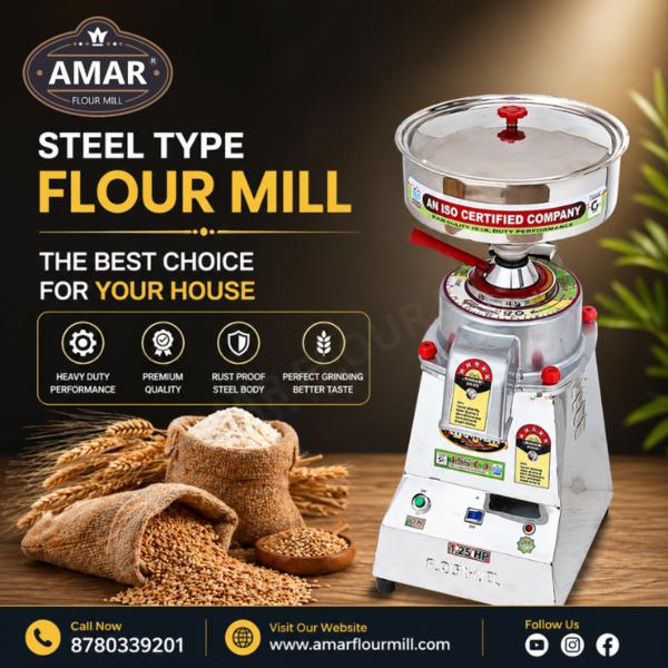 🌾 હવે ઘર માટે લોટ પીસવો બન્યો વધુ સરળ અને પાવરફુલ