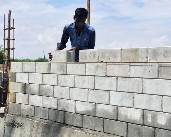 Igloo interlock bricks are construction  materials