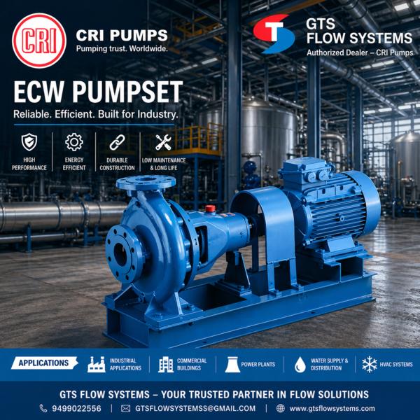 CRI Pumps ECW Pumpset Dealers in Coimbatore – GTS 