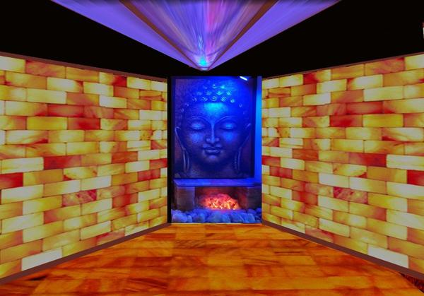 Salt saunas are modern an