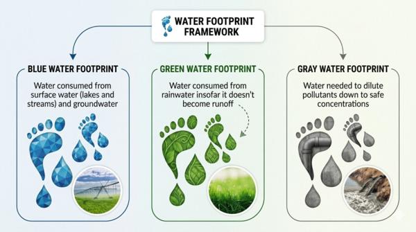A water footprint helps indust