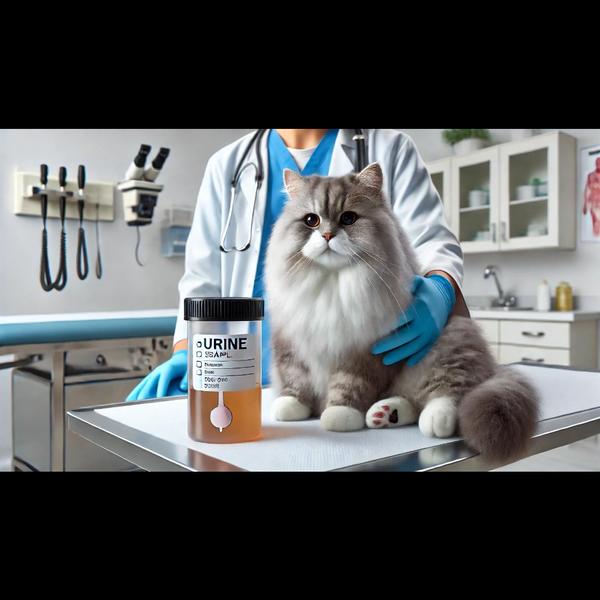 A routine urine test helps det