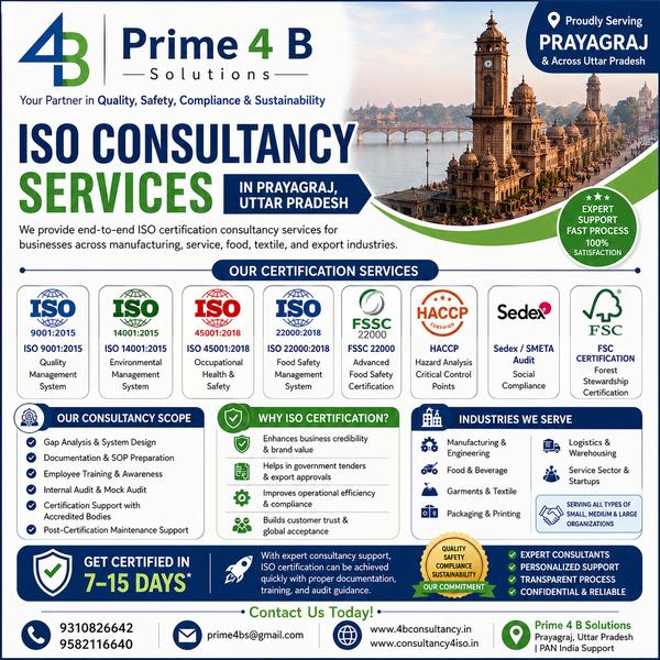 ISO Consultancy Services in Pr