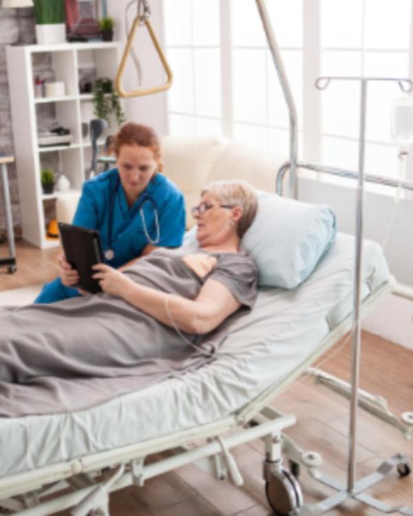 Bedridden patient care in Pash