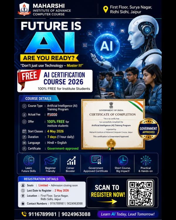 🚀 FUTURE IS AI – ARE YOU