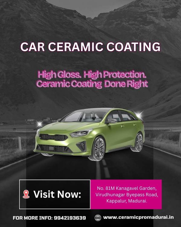 Ceramic Coating creates a stro