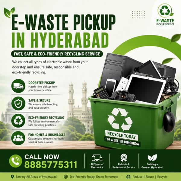 E-Waste Pickup Service in Hyde