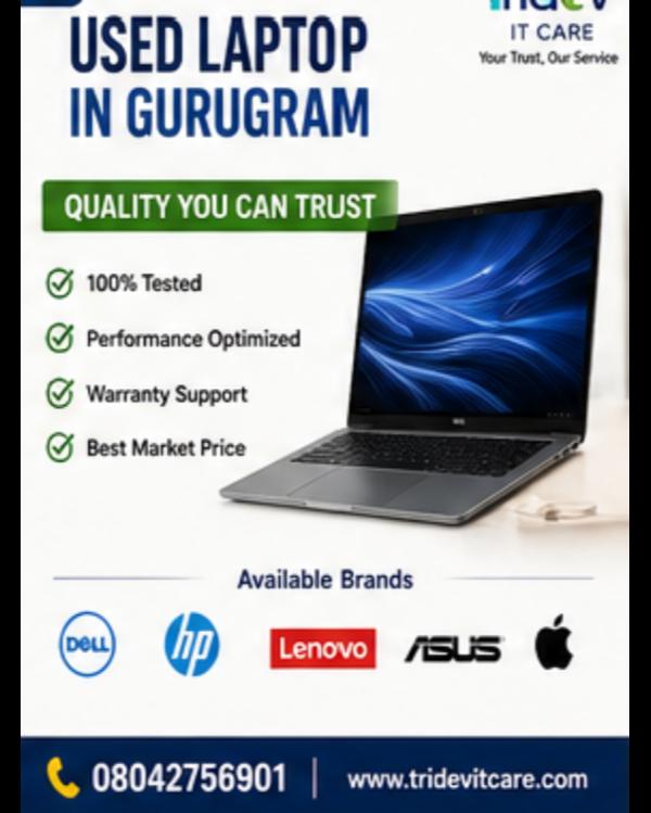 Used Laptop in Gurugram – Affordable & Reliable Op