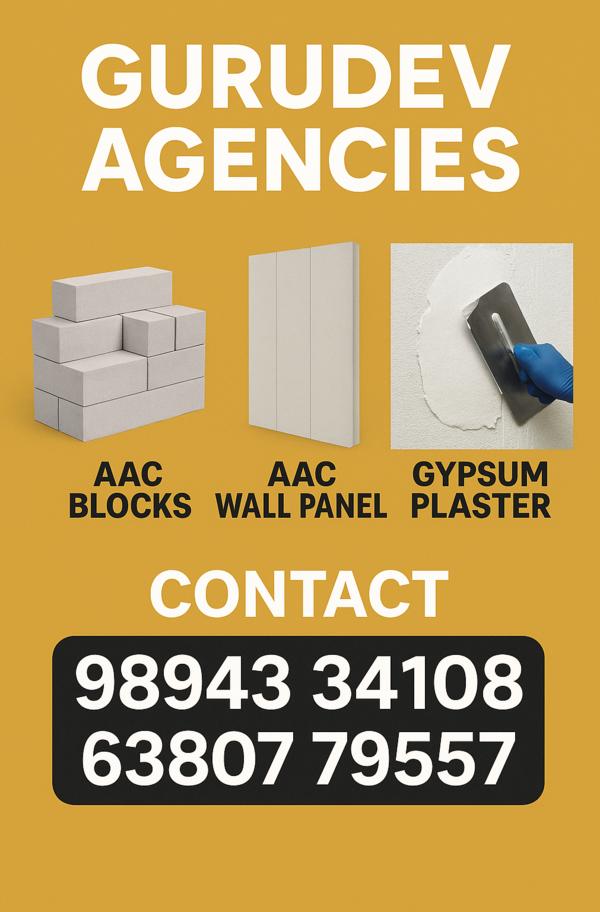 Gurudev Agencies – AAC Blocks 