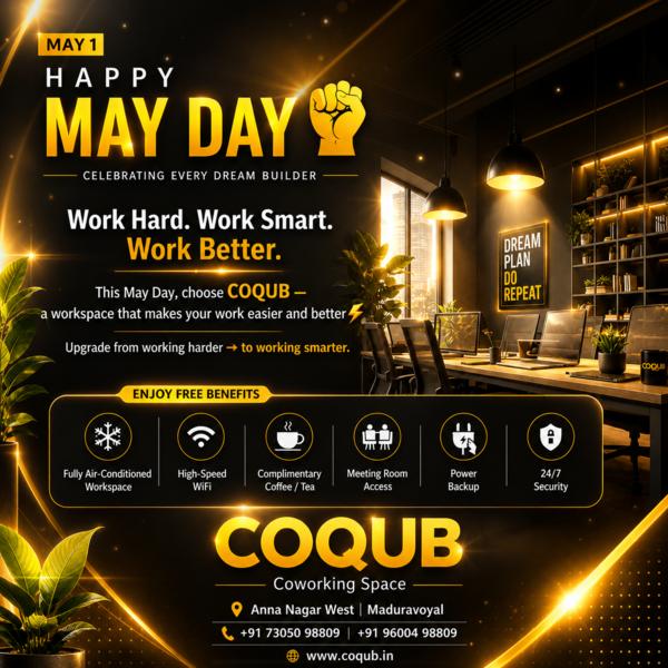 This May Day, upgrade your wor