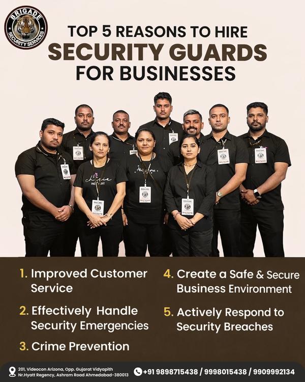 Top 5 Reasons to Hire Security