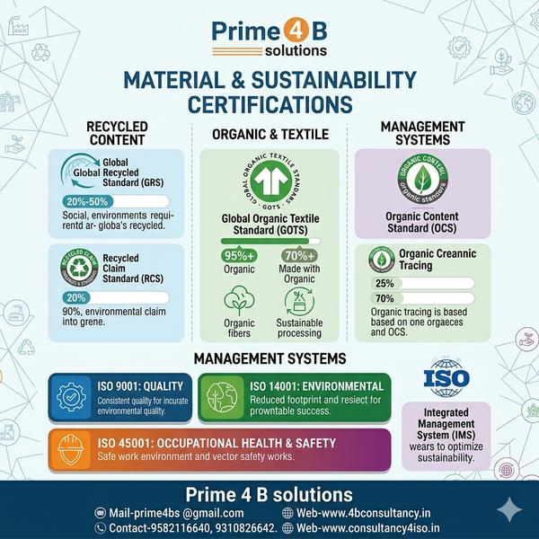 Certification for materials li