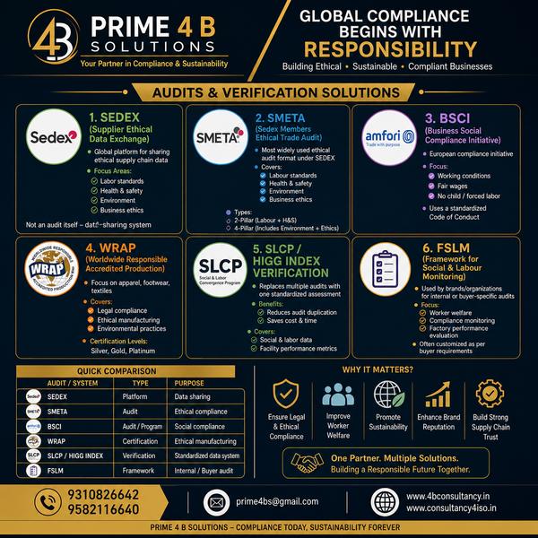 1. SEDEX Audit Sedex A global 