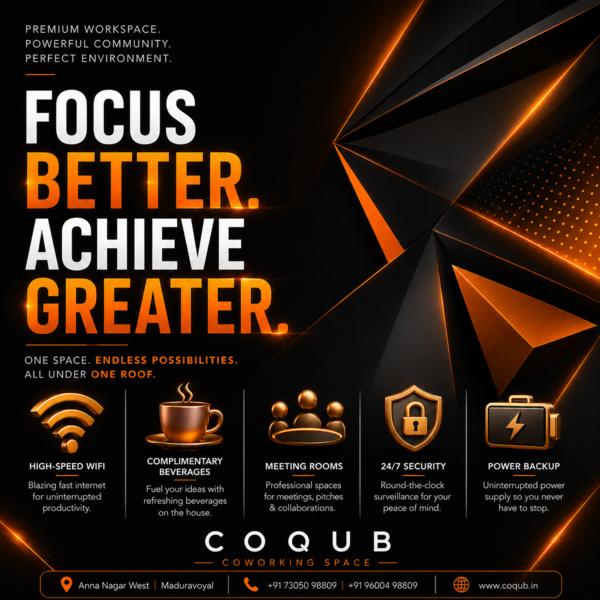 Upgrade your workday at COQUB
