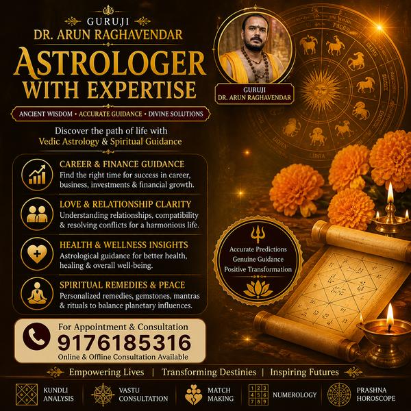 Guruji Dr. Arun Raghavendar – 