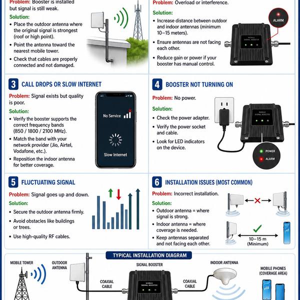 📡 Mobile Signal Booster Troub