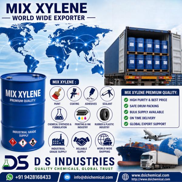 Mix Xylene We Leading D S INDUSTRIES Best Quality 