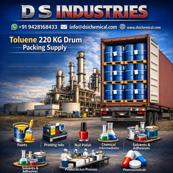 TOLUENE We Leading D S INDUSTRIES Best Quality Tol