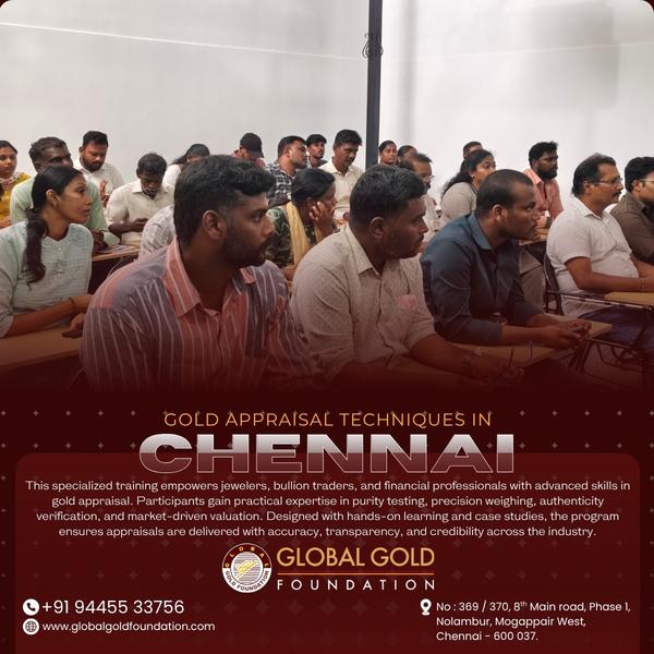 gold appraisal training madura