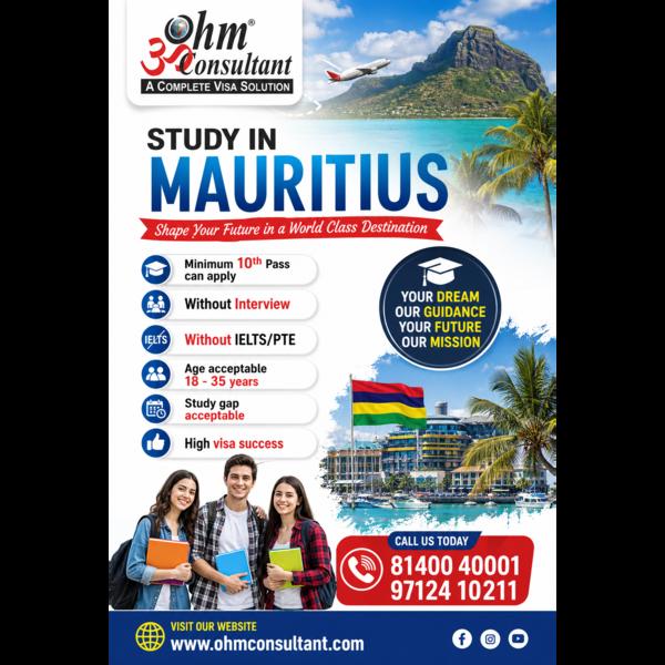 Study in Mauritius. Minimum 10