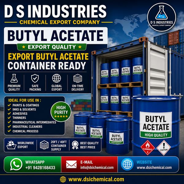 Butyl Acetate We Leading D S industries Best Quali