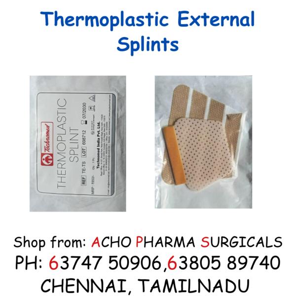 thermoplastic nasal splints ch