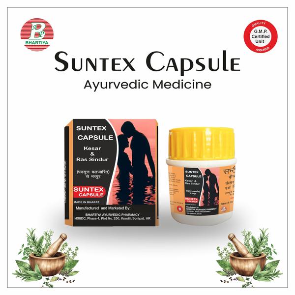 Aurvedic Medicine Suntex Capsule Manufacture in Ku
