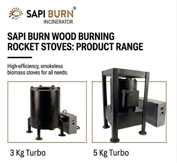 High-efficiency and smokeless biomass stoves desig