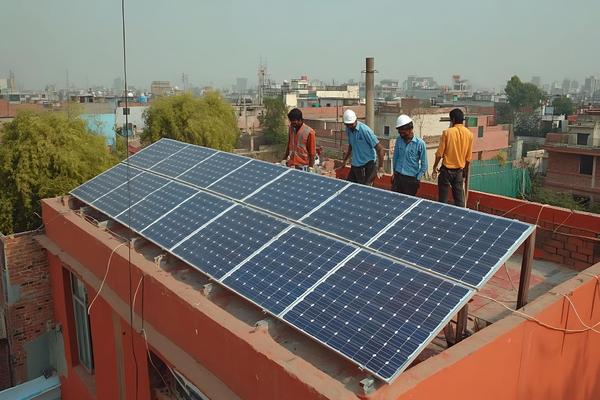 The solar rooftop system in Ch