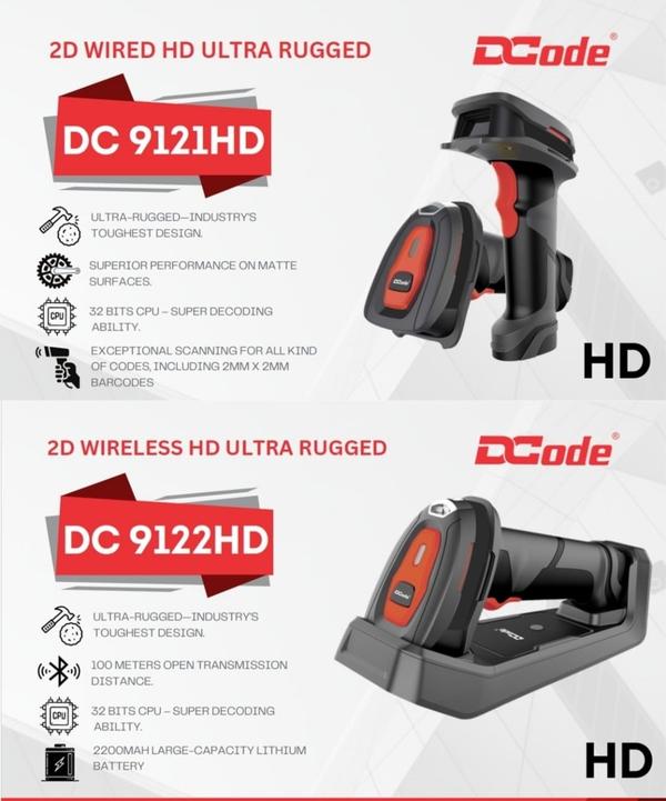 Industrial Scanner DC 9121HD Handheld Barcode Scan