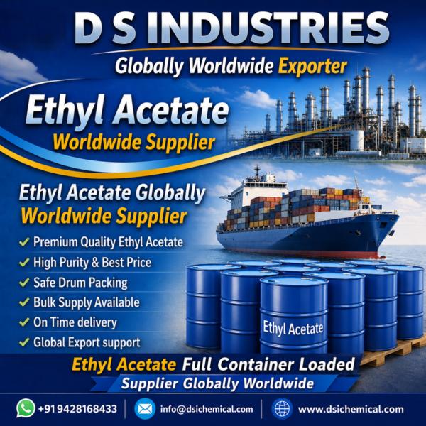 Ethyl Acetate We Leading D S INDUSTRIES Best Quali