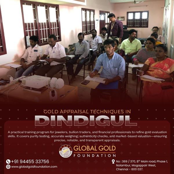 gold appraisal training madura