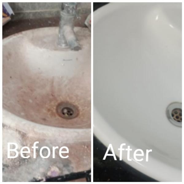 Bathroom Cleaning wall tiles f