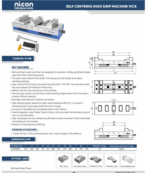 Enhance your machining efficiency with the Nicon S