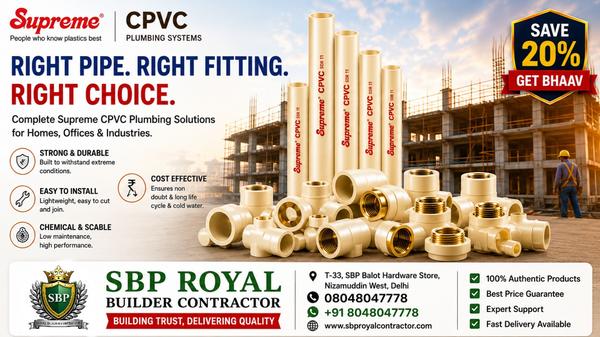What is Supreme CPVC Pipe