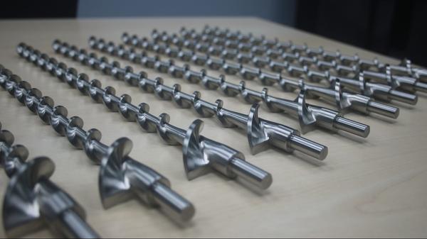 Filling machine augers are precision-engineered co