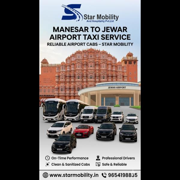 Book Manesar to Jewar Airport 