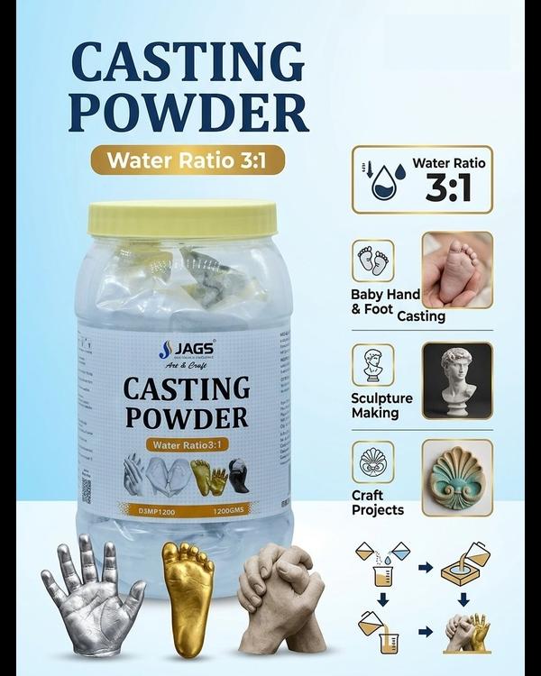 DIY Resin Casting Powder  for Jewelry, Art, and Ho