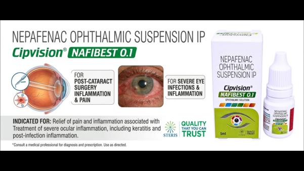 Nepafenac Ophthalmic Suspension IP: Uses, Benefits