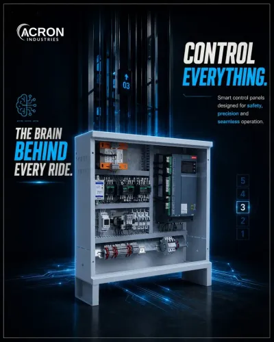 The brain behind every smooth elevator ride. ⚡ Advanced control panels ...