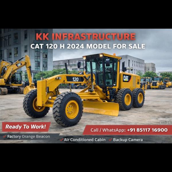 CAT 120H Motor Grader 2024 Mod