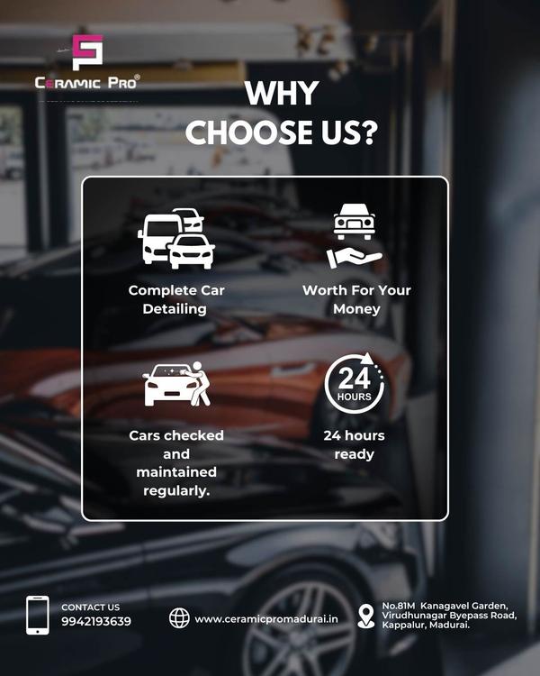 Why choose ceramic coating?
Be
