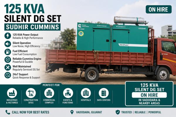 genset supplier vadodara