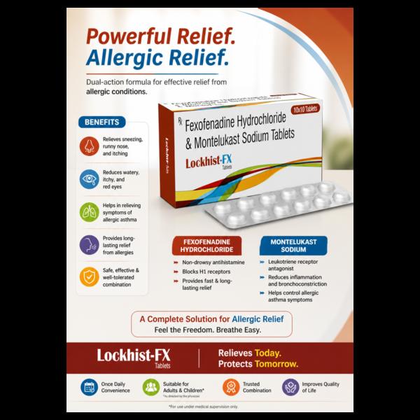 Description:-Lockhist-FX Tablets is a scientifica