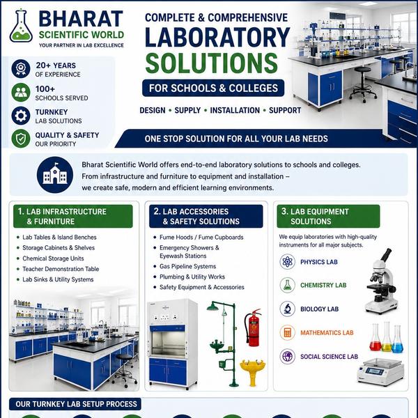 We provide complete and comprehensive laboratory s